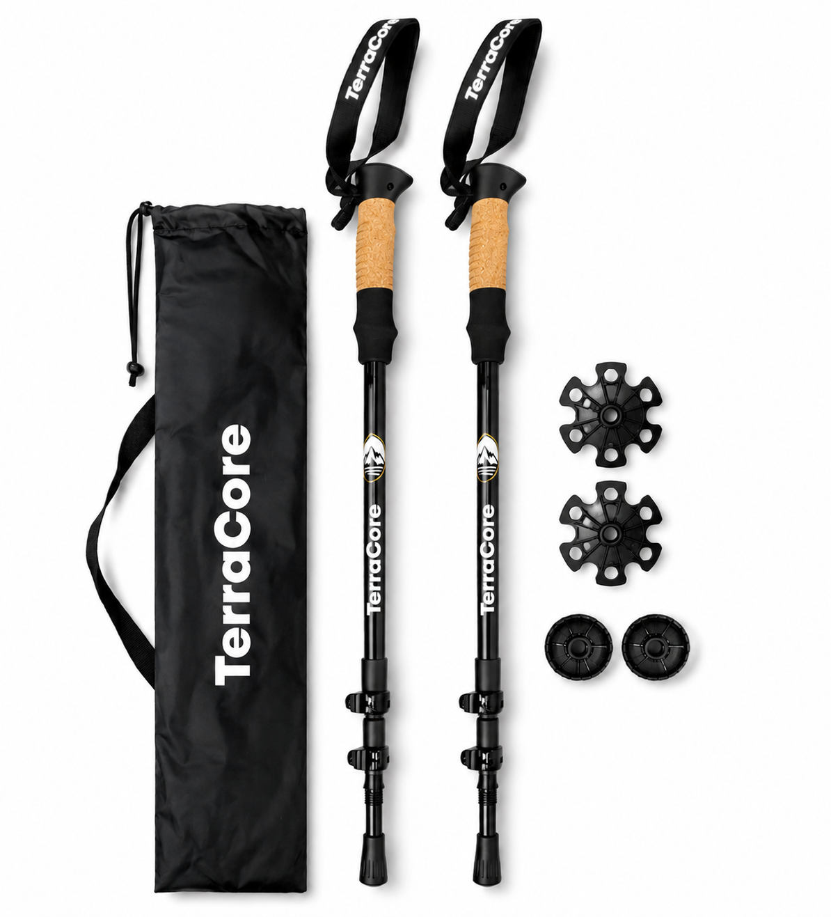 TerraCore Trekking Poles – Lightweight, Adjustable - Order Now!
